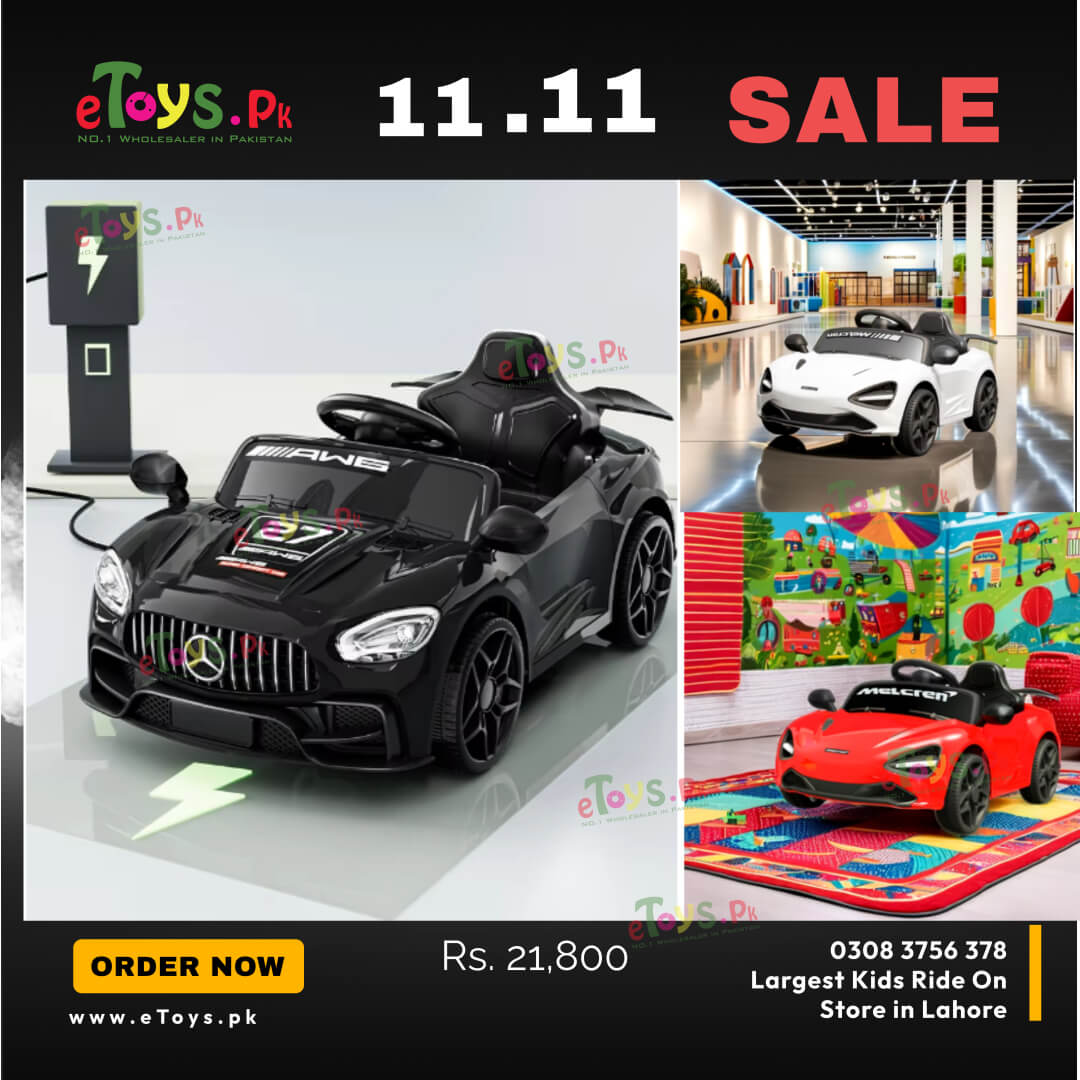 Black Police Car for Kids In Pakistan