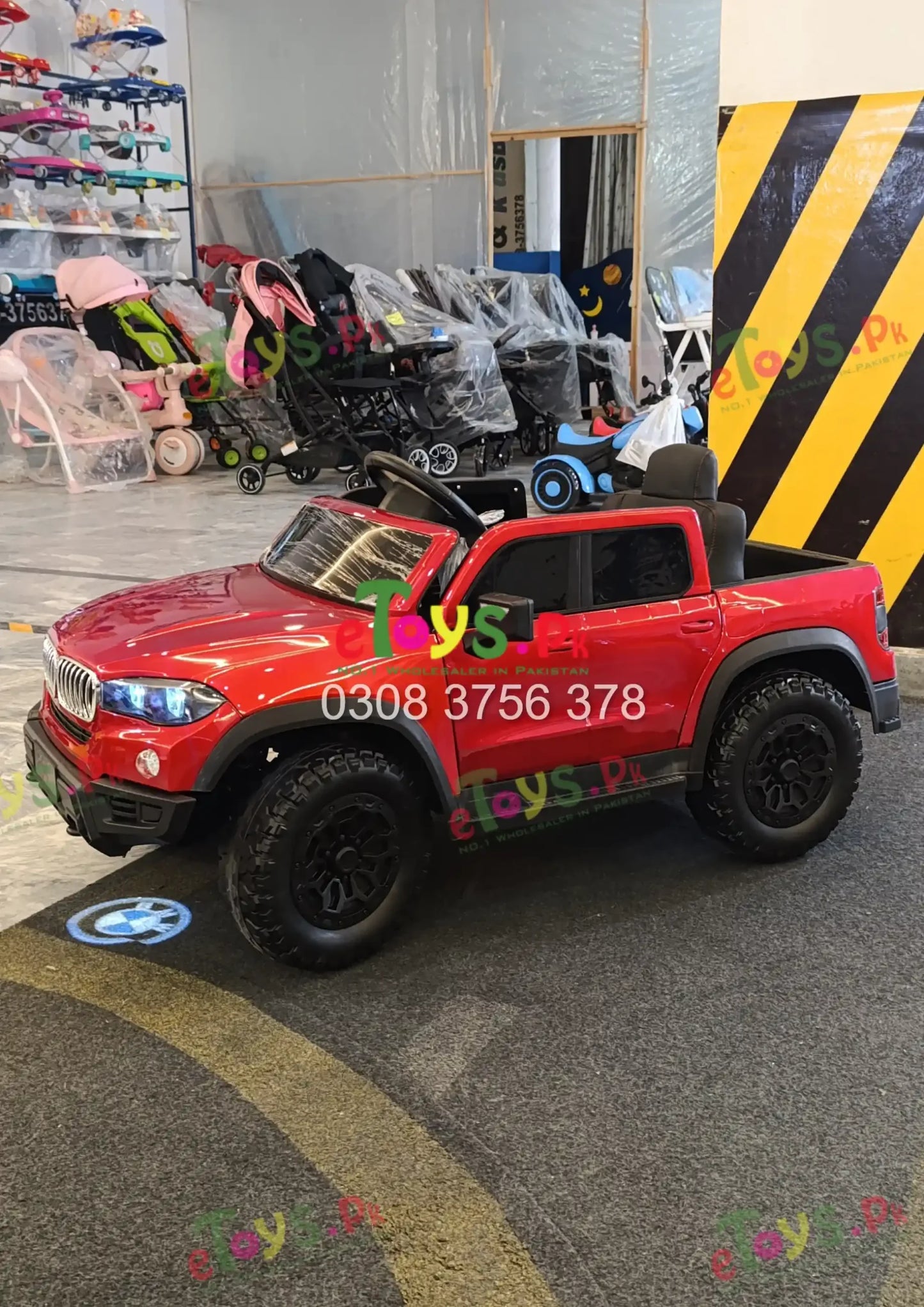 BMW Pickup Kids Electric Car with Remote Control in Pakistan