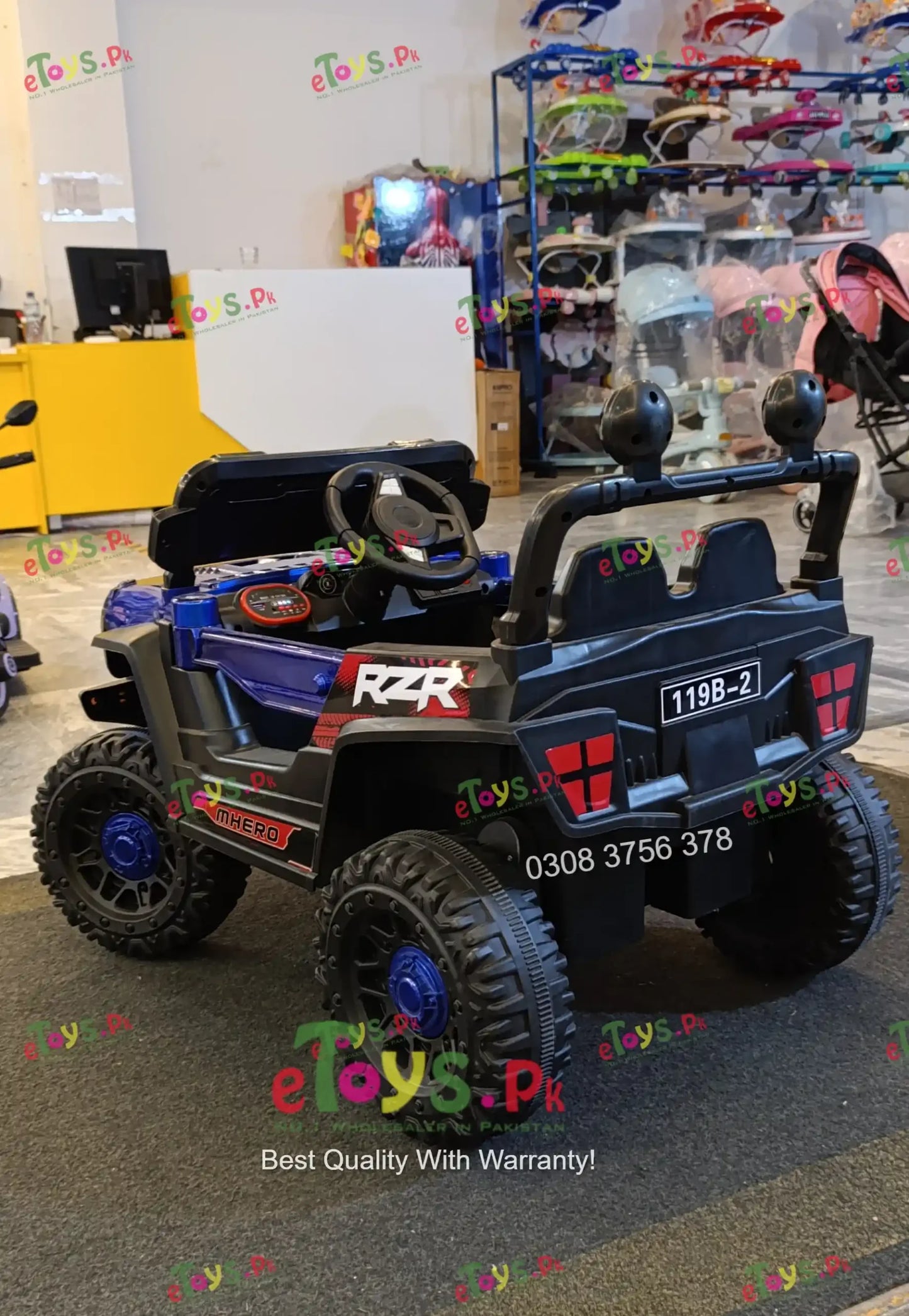 Kids Classic Jeep – Battery Powered Ride-On Car with Remote Control | Age 1–4 Years