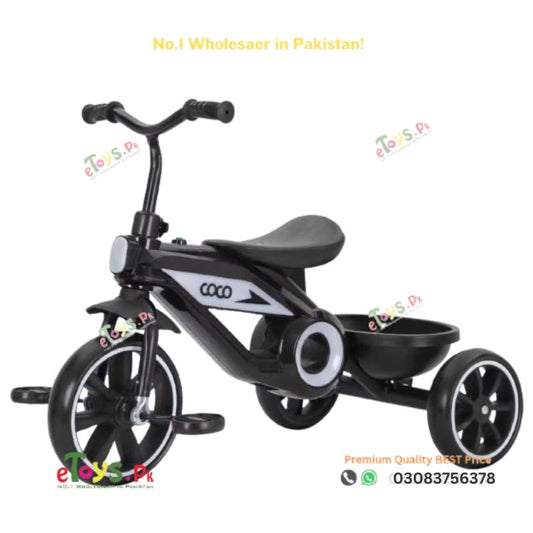 Black Tricycle For Kids