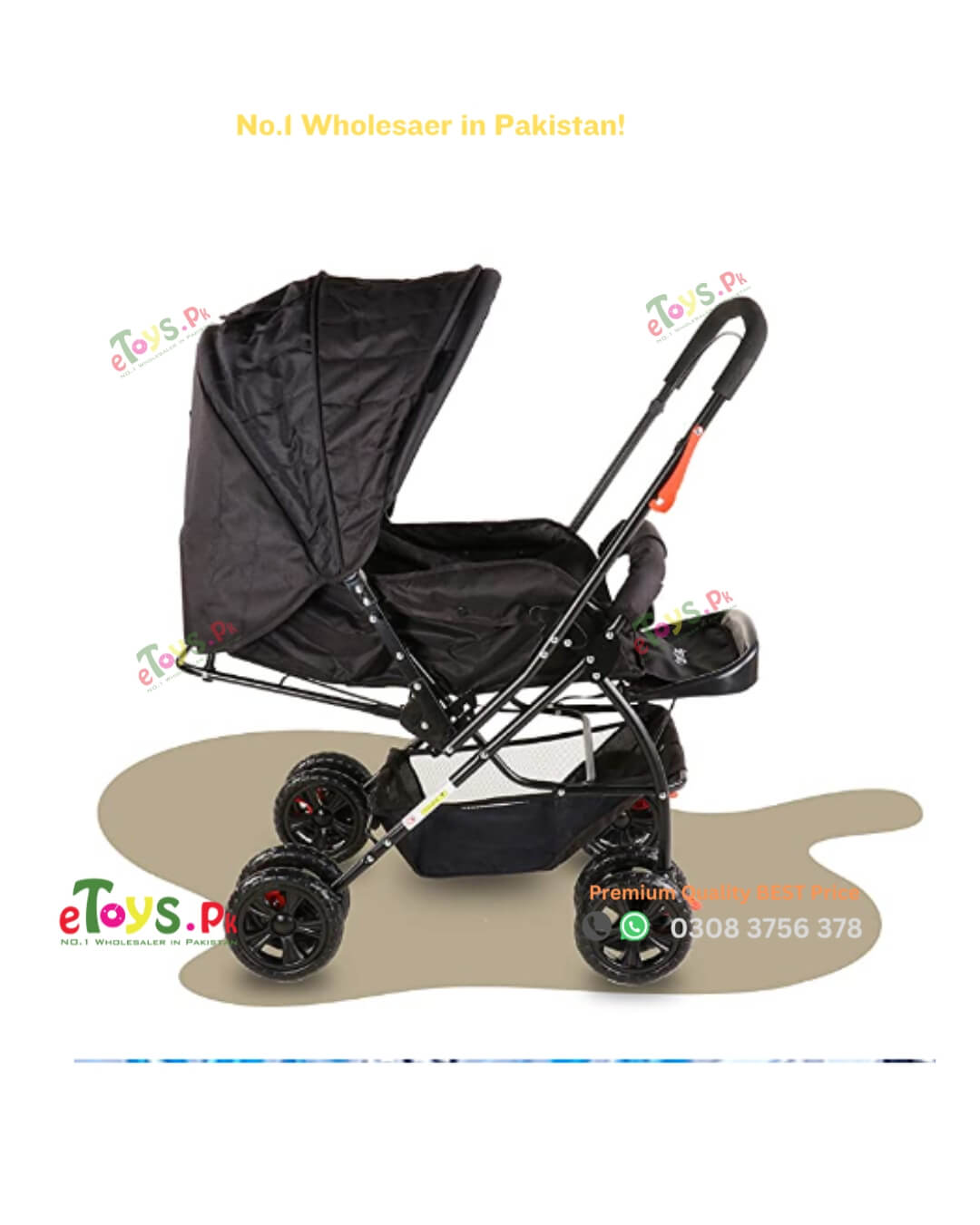 Black Good Quality Prams