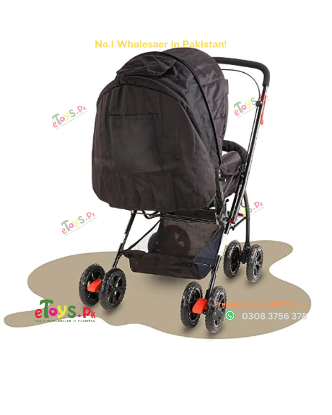 Black Good Quality Prams