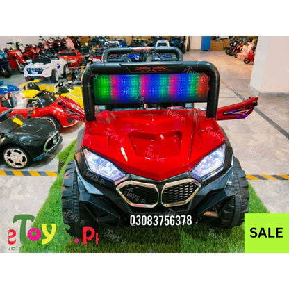 BMW Jeep with Mirror Light for Baby
