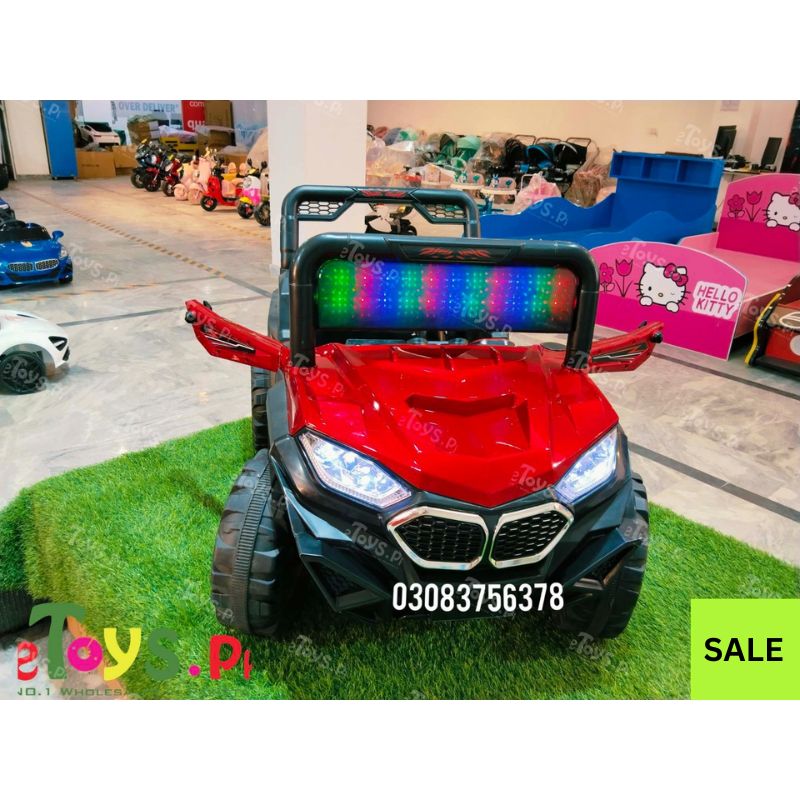 BMW Jeep with Mirror Light for Baby