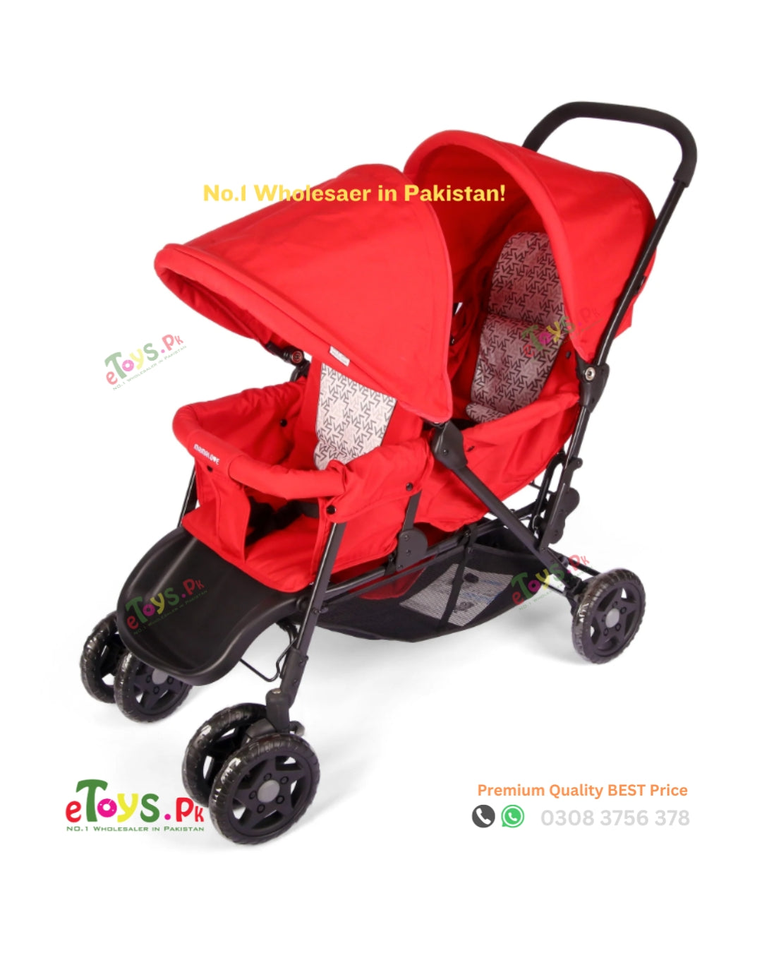 Twin prams stroller
