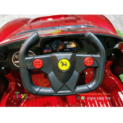 Luxury ferrari kids car Big Size for sale