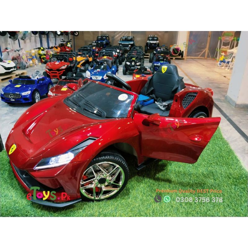Luxury ferrari kids car Big Size for sale