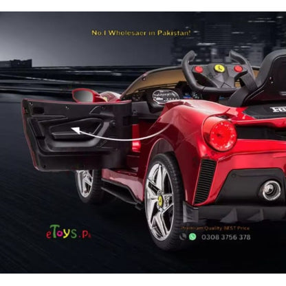 Luxury ferrari kids car Big Size for sale