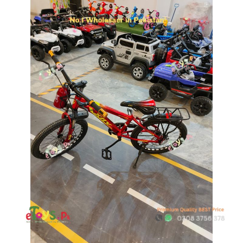 Kids Cycle 8 to 12 Years With Shocks