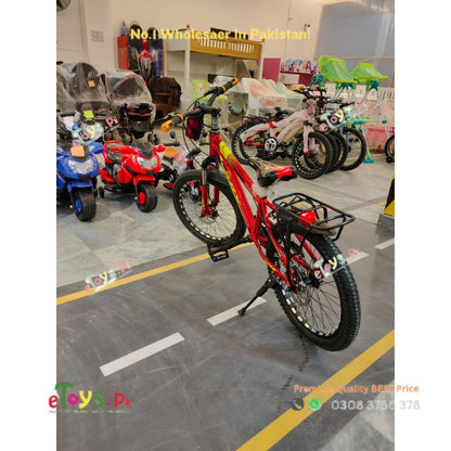 Kids Cycle 8 to 12 Years With Shocks
