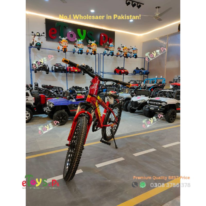 Kids Cycle 8 to 12 Years With Shocks