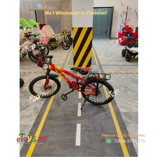 Kids Cycle 8 to 12 Years With Shocks