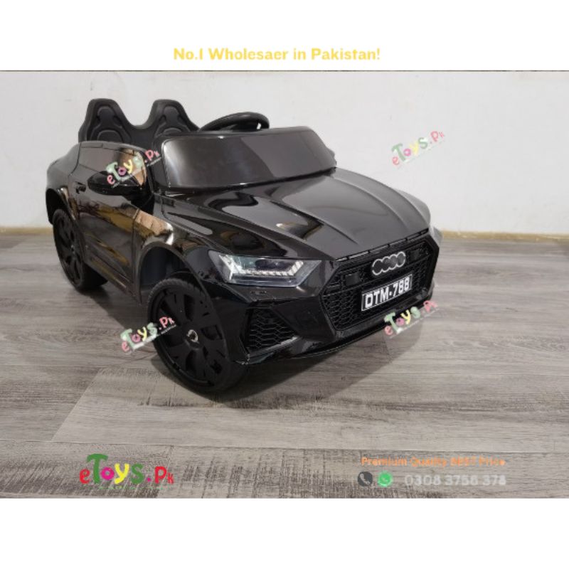 Black Audi Car for Kids Price