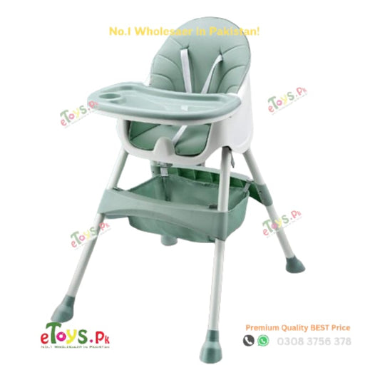 Baby High Chair with Adjustable Legs
