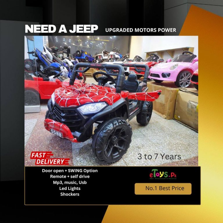 Remote Control Jeep For Kids