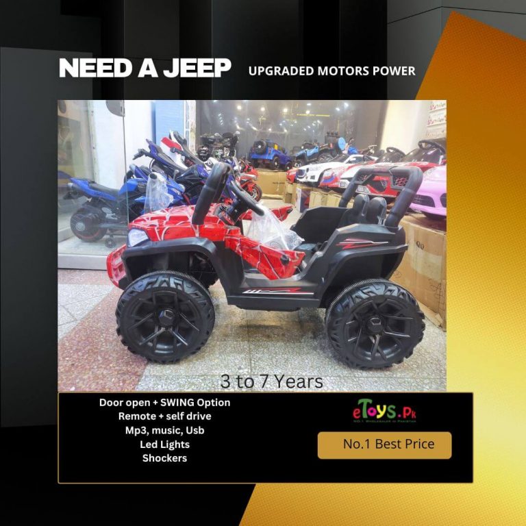 Remote Control Jeep For Kids
