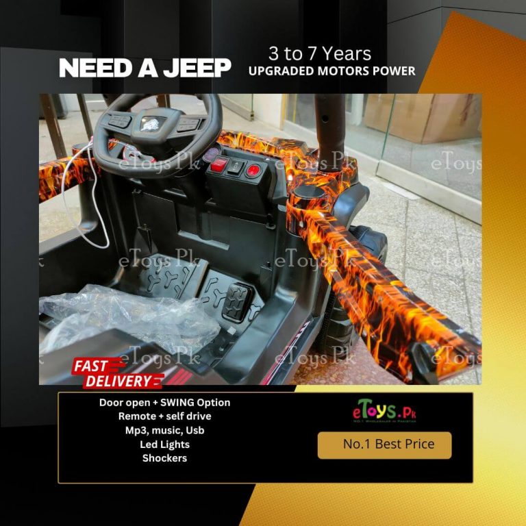 Remote Control Jeep For Kids