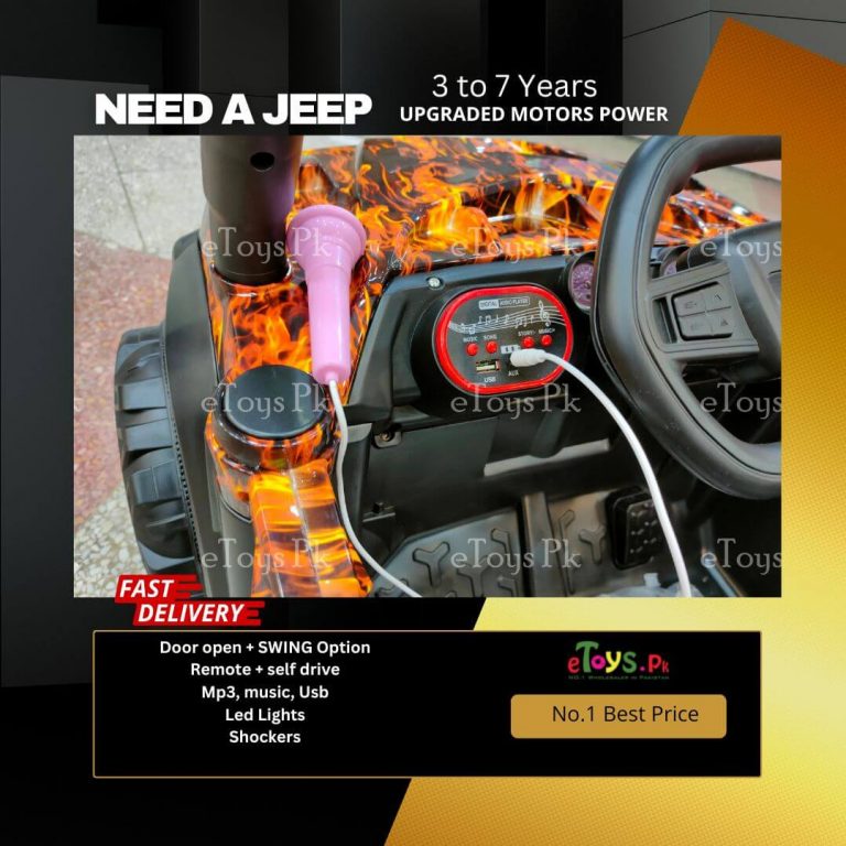 Remote Control Jeep For Kids