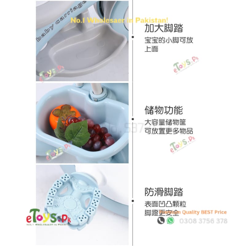Kids Pram Tricycle Price
