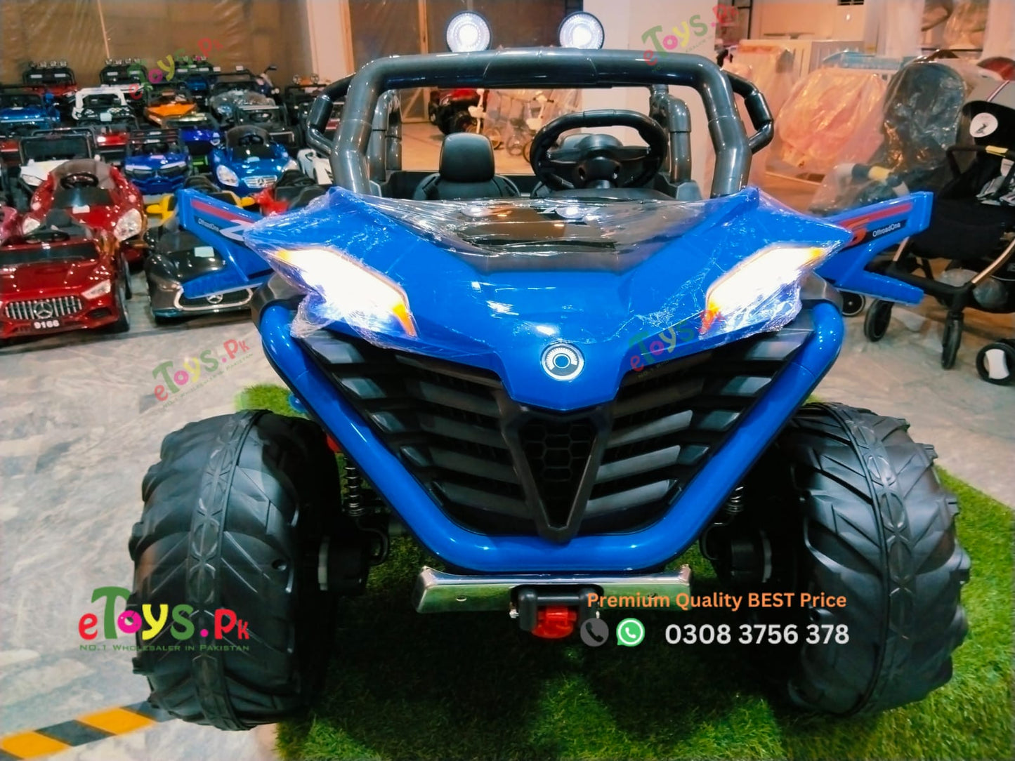 2 Seater Monster Power Jeep
