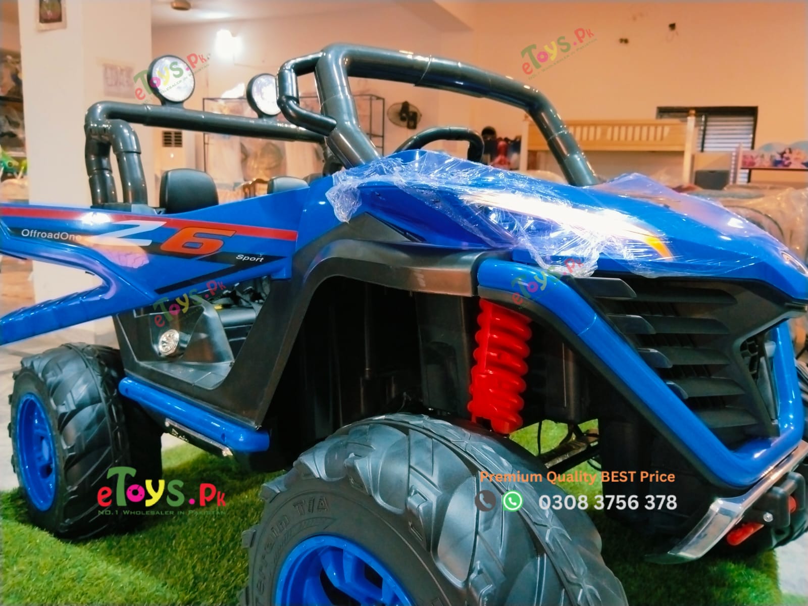 2 Seater Monster Power Jeep