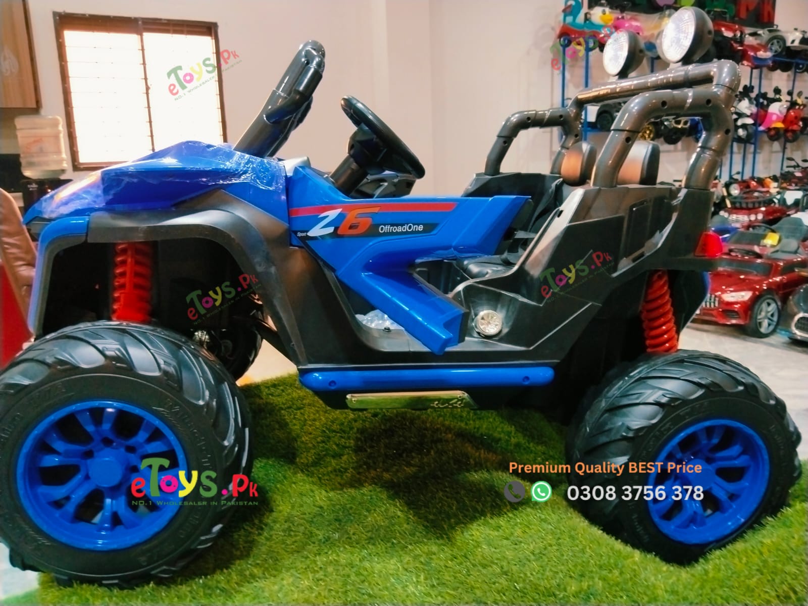 2 Seater Monster Power Jeep