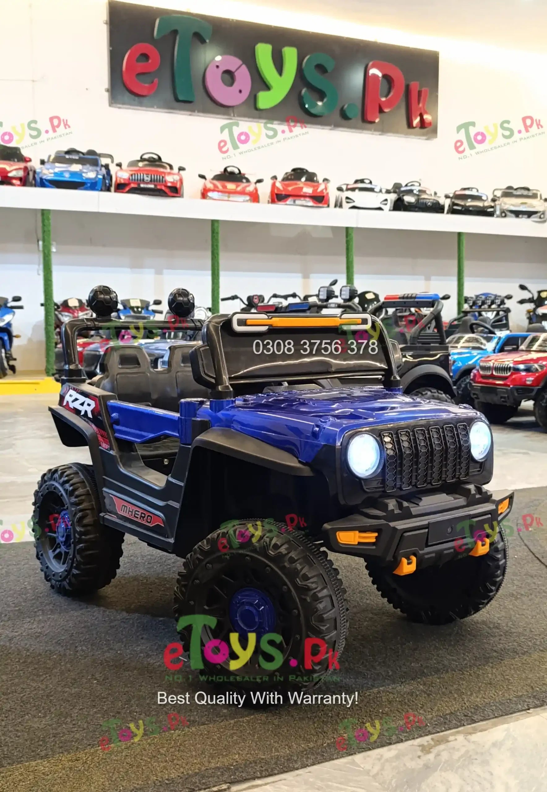 Kids Classic Jeep – Battery Powered Ride-On Car with Remote Control | Age 1–4 Years