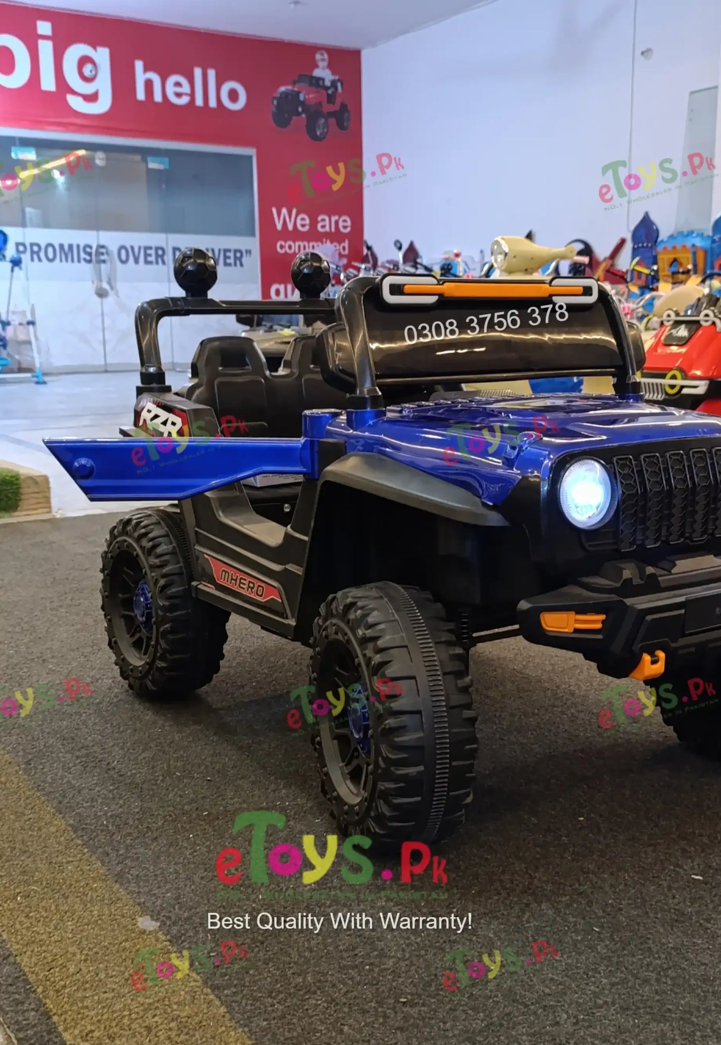 Kids Classic Jeep – Battery Powered Ride-On Car with Remote Control | Age 1–4 Years