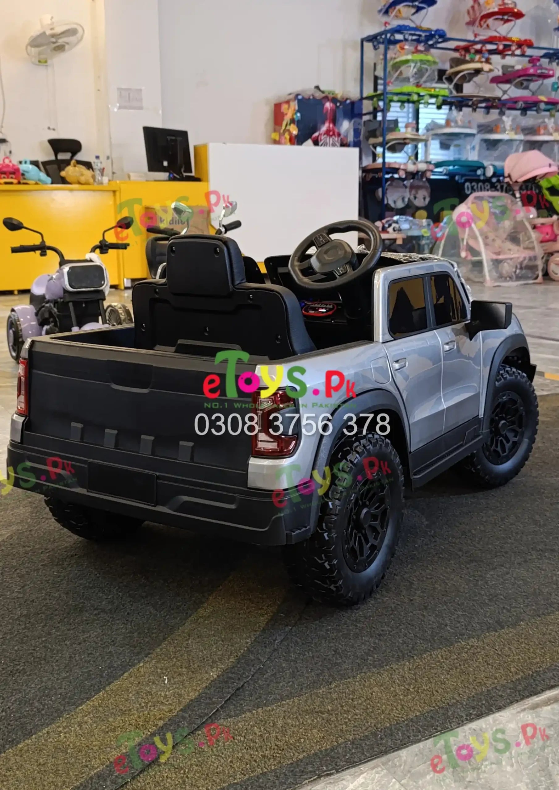 Mercedes Kids Car Dala Pakistan – 12V Pickup Ride On Jeep with Remote