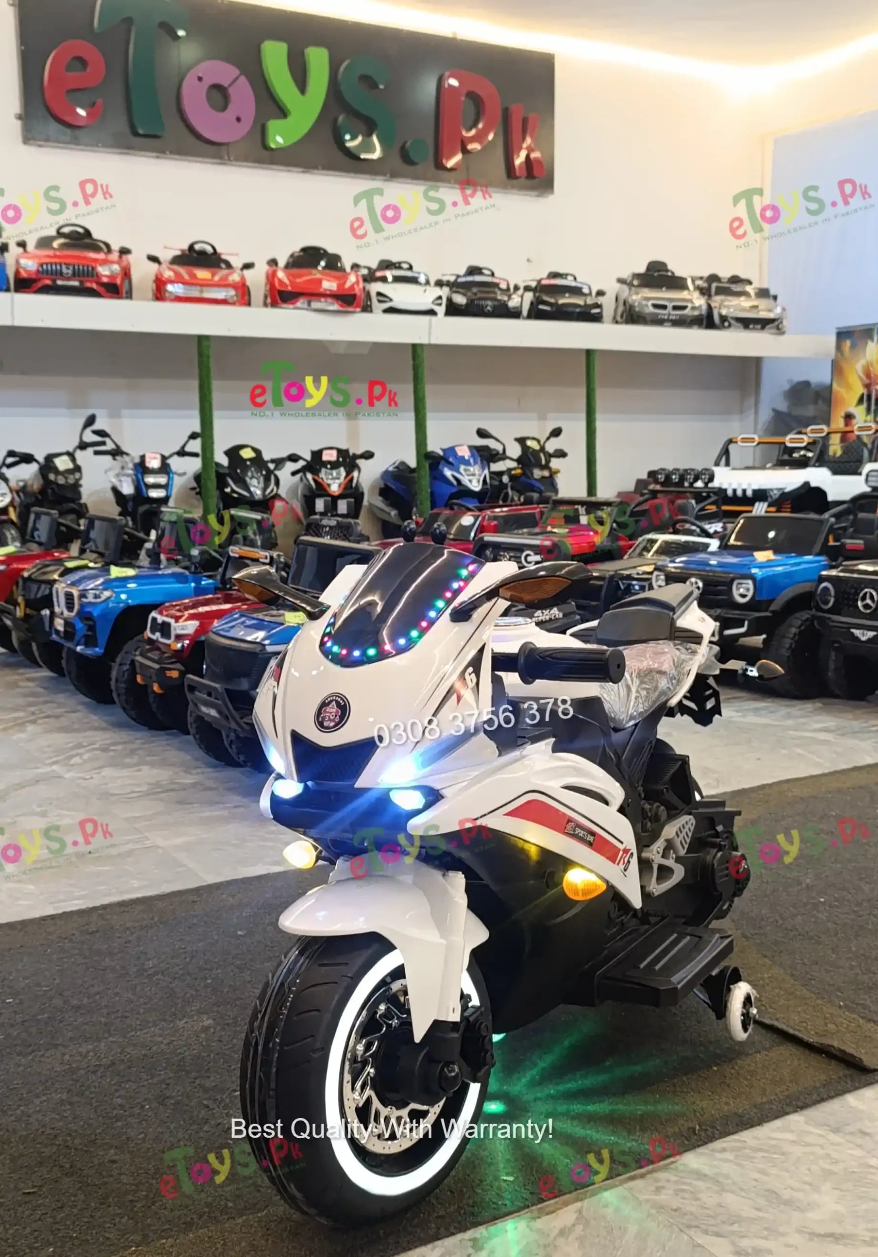 Kids Electric Bike R6 | 12V Battery | Ages 4–8