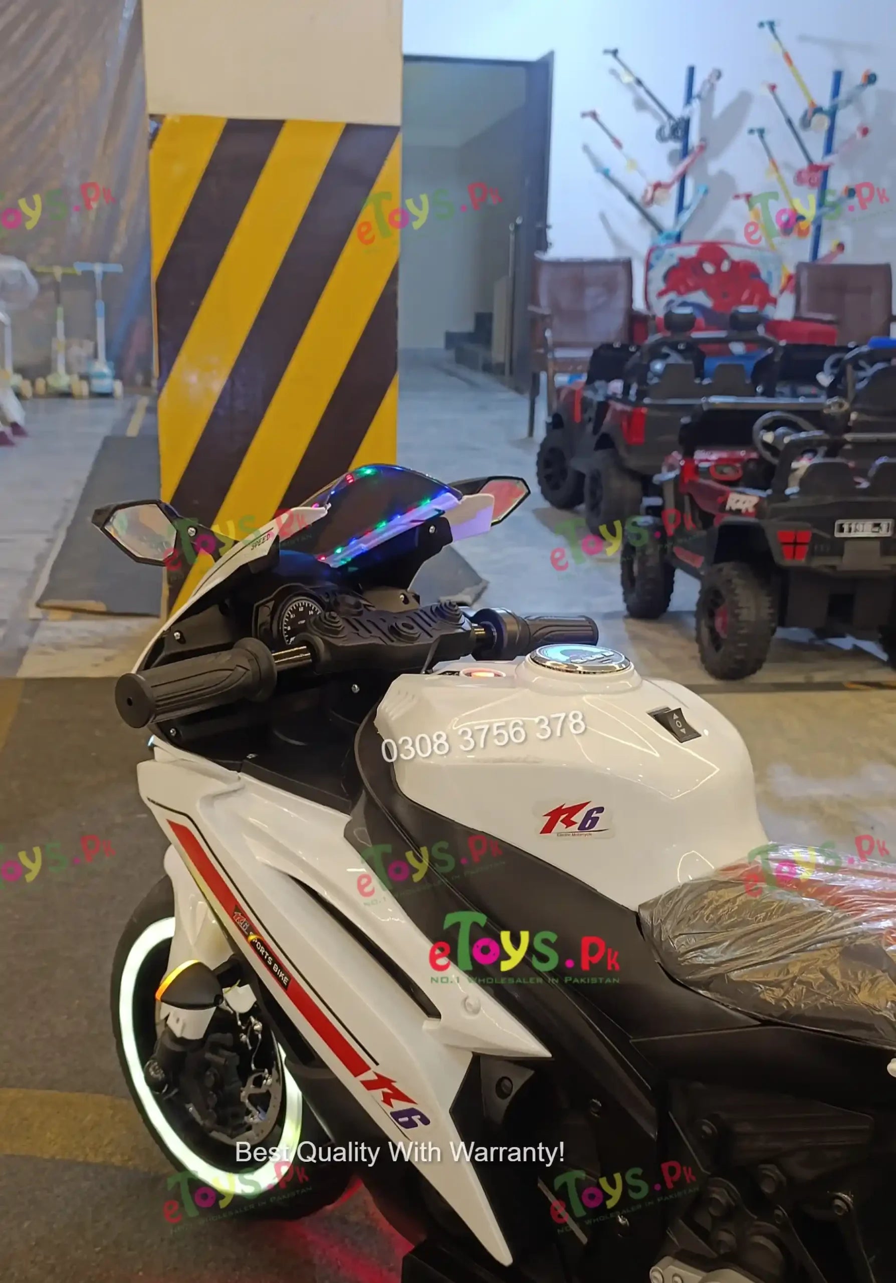 Kids Electric Bike R6 | 12V Battery | Ages 4–8