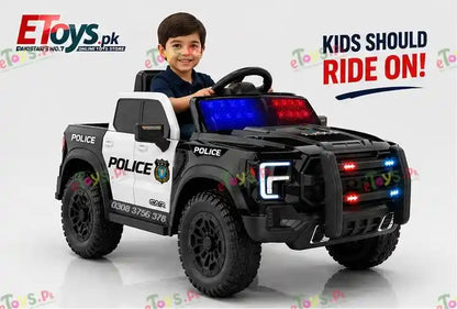 Kids Electric Police Car Pickup Dala