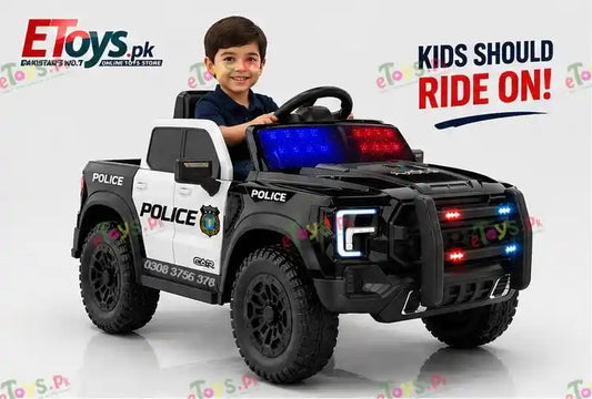 Kids Electric Police Car Pickup Dala