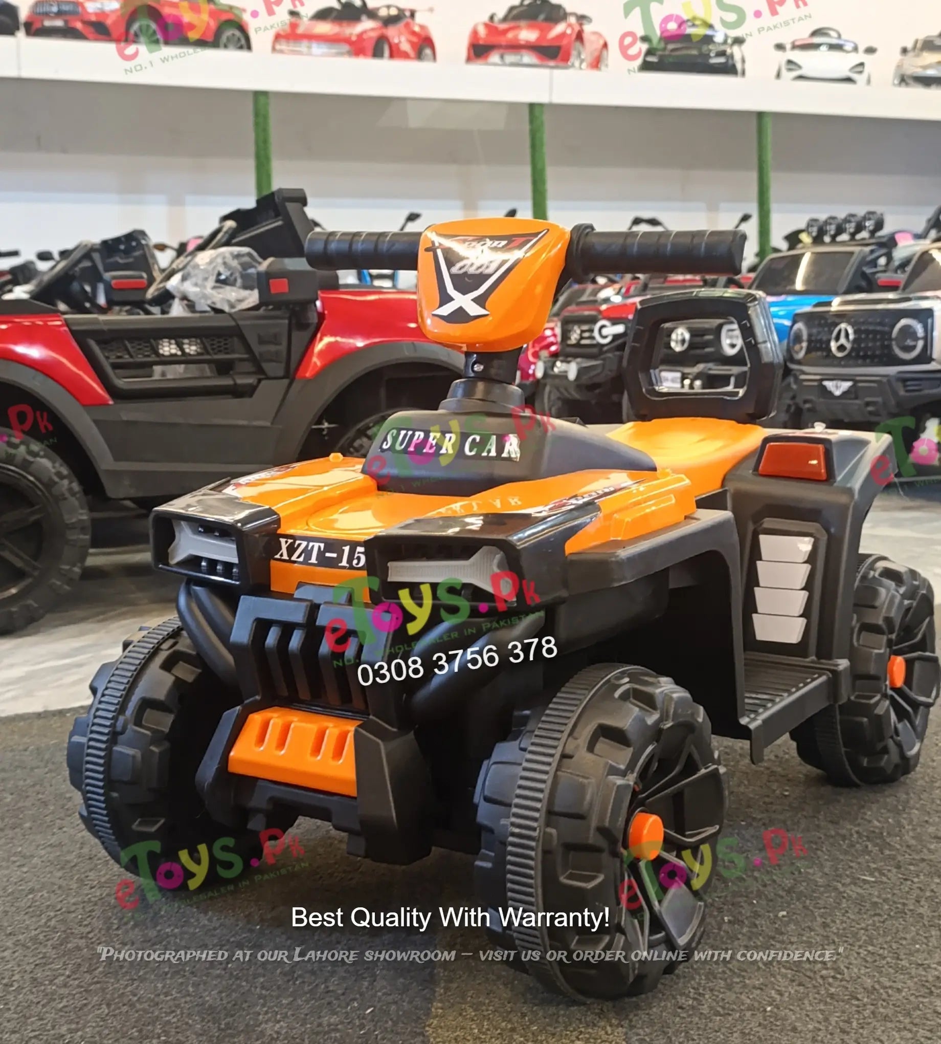Kids Electric Quad Bike for Toddlers | 6V Battery Ride On ATV