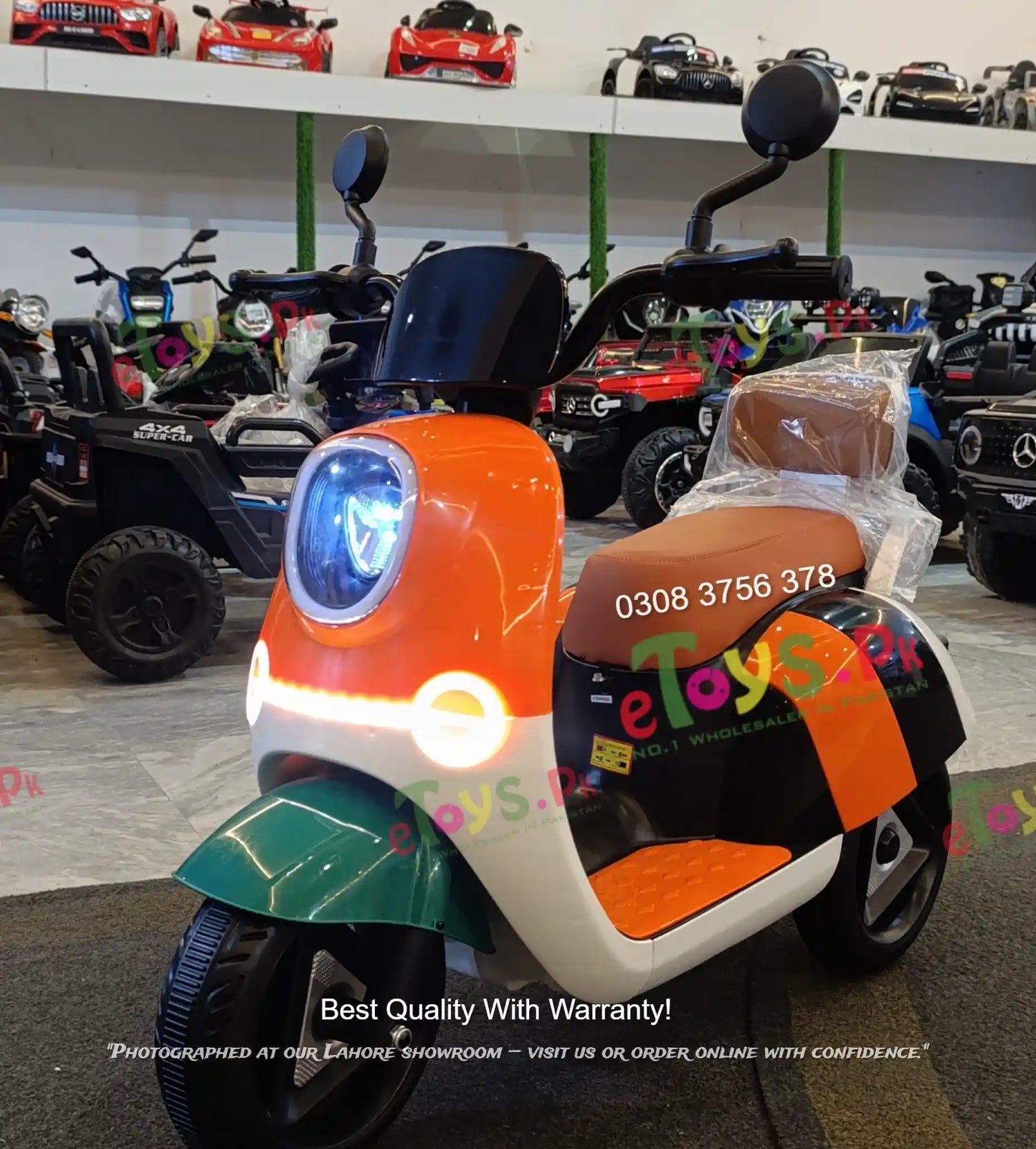 Kids Electric Scooter 12V – Pink