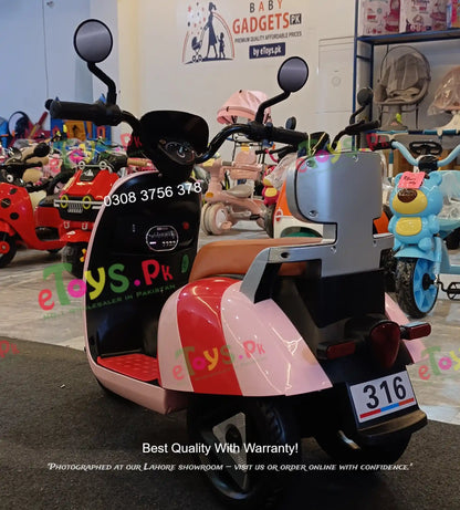 Kids Electric Scooter 12V – Pink