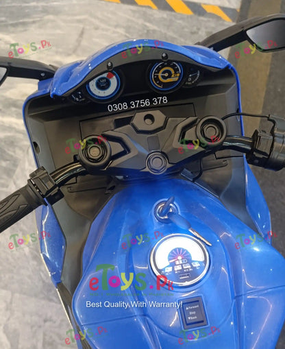 Kids Hayabusa Bike – 12V Electric Motorcycle for Children | Blue