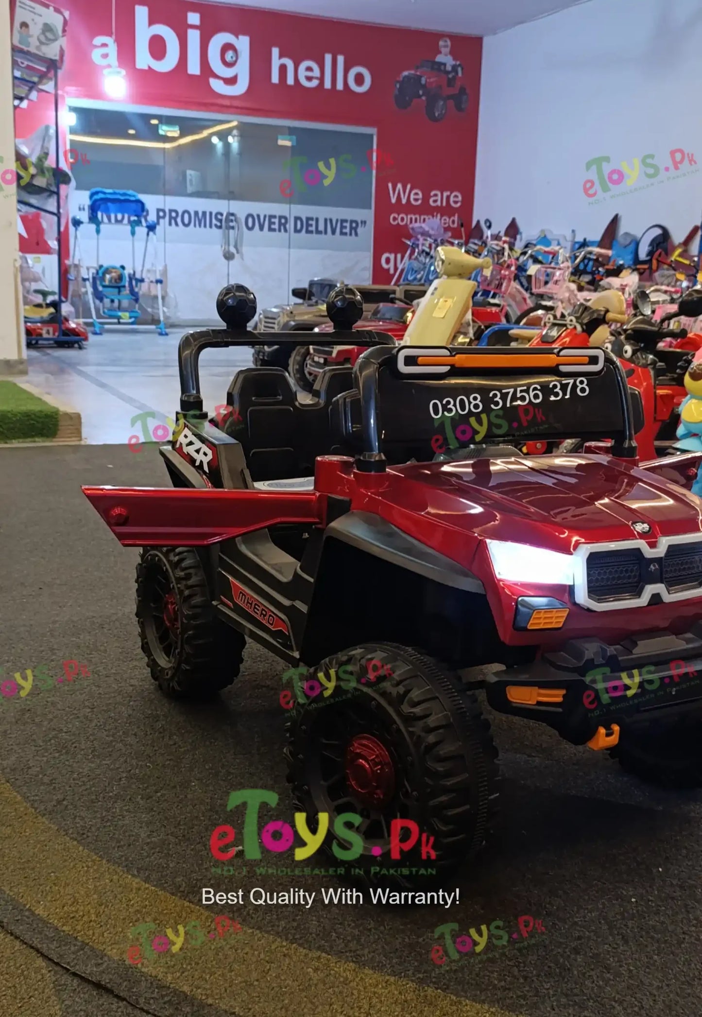 Kids Mini Jeep in Pakistan – Ride On Jeep with Remote Control