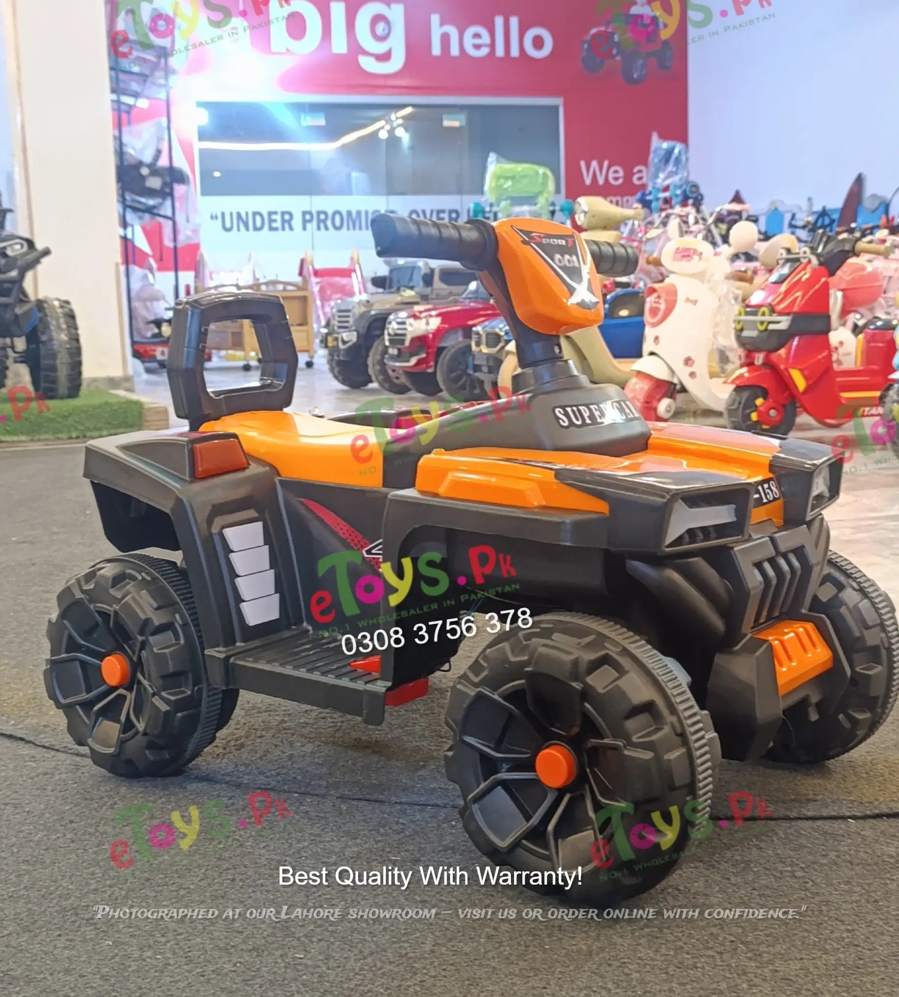 Kids Electric Quad Bike for Toddlers | 6V Battery Ride On ATV