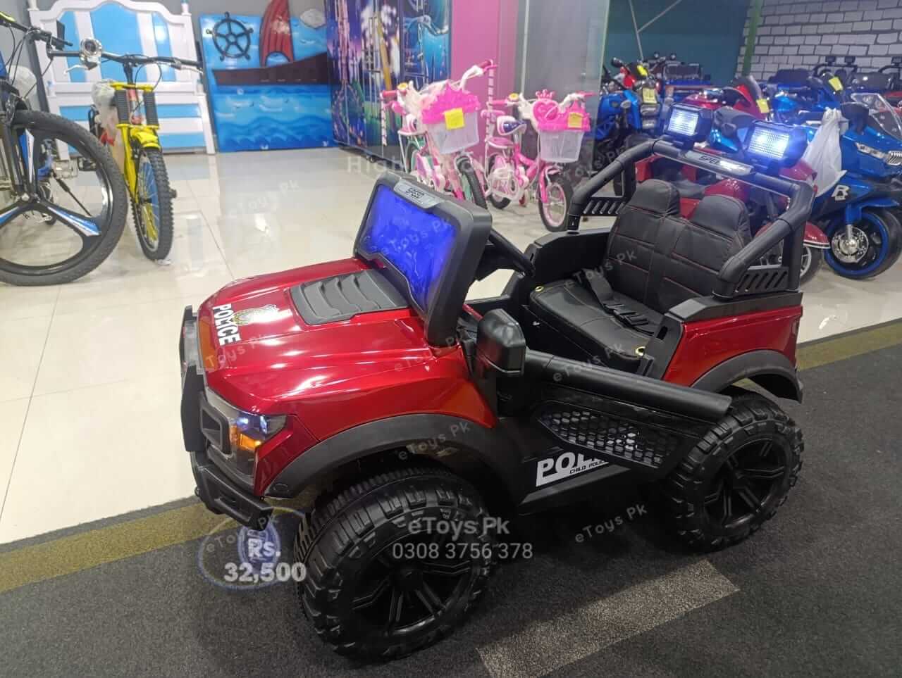 Kids Poilce Jeep