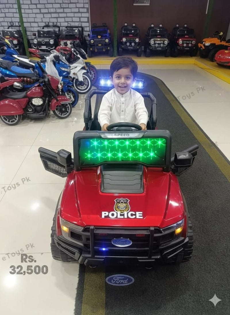 Kids Poilce Jeep