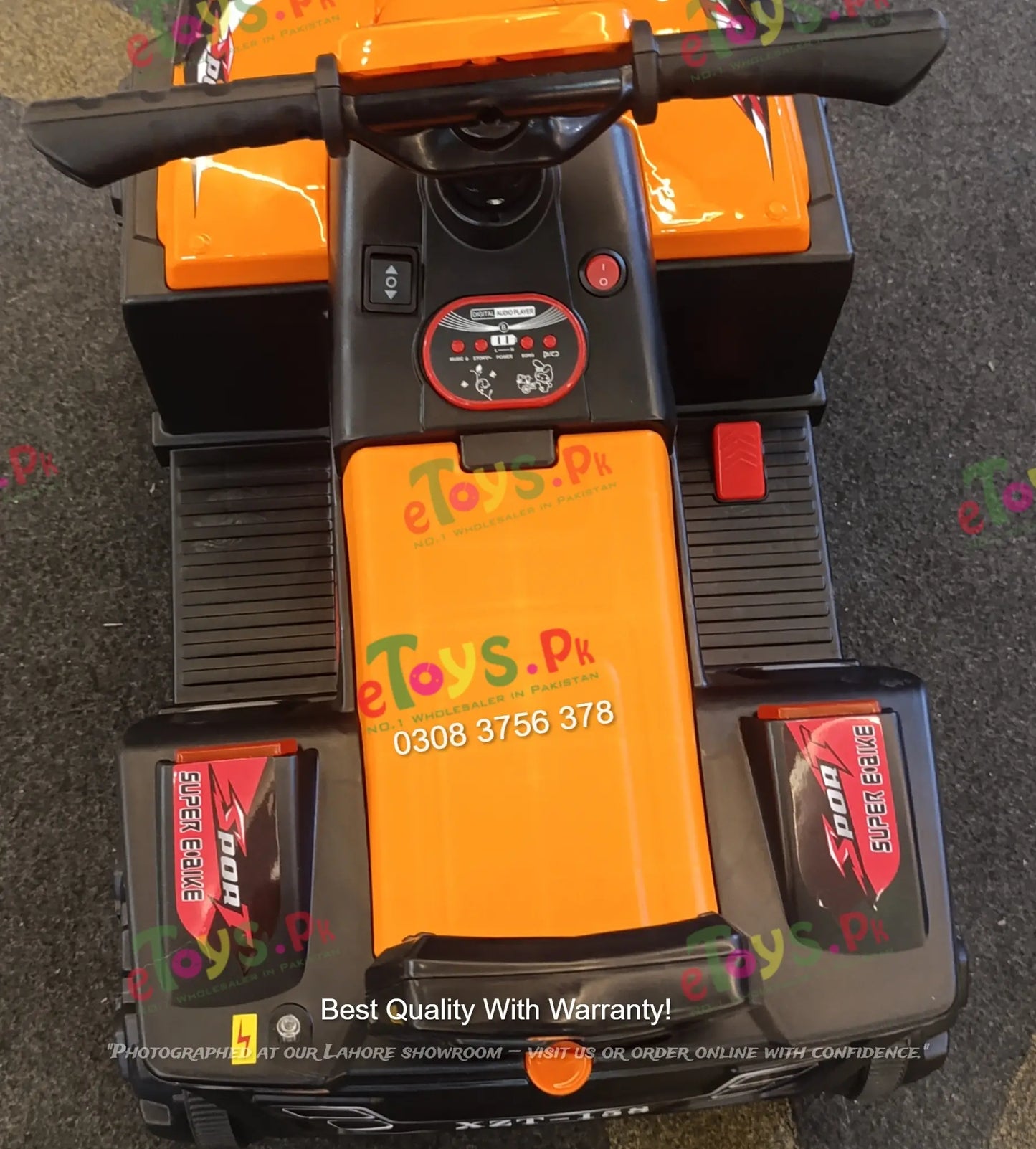 Kids Electric Quad Bike for Toddlers | 6V Battery Ride On ATV