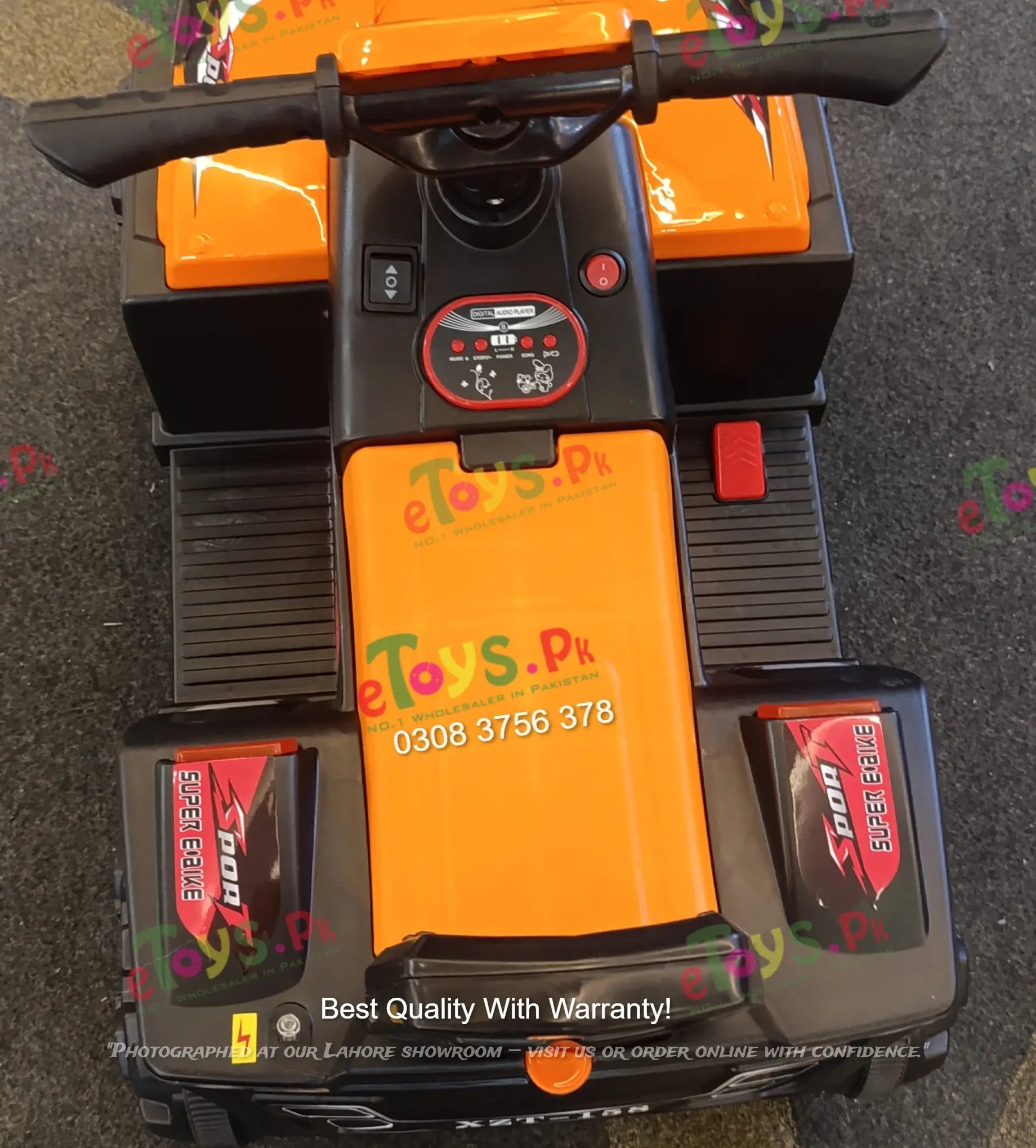 Kids Electric Quad Bike for Toddlers | 6V Battery Ride On ATV