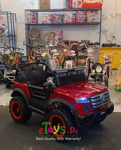 Kids V8 Toyota Style Jeep Price in Pakistan – New Model Luxury Electric Ride for Kids