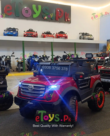 Kids V8 Toyota Style Jeep Price in Pakistan – New Model Luxury Electric Ride for Kids