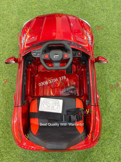 Wide seat of Mercedes style kids electric car for 2 small kids