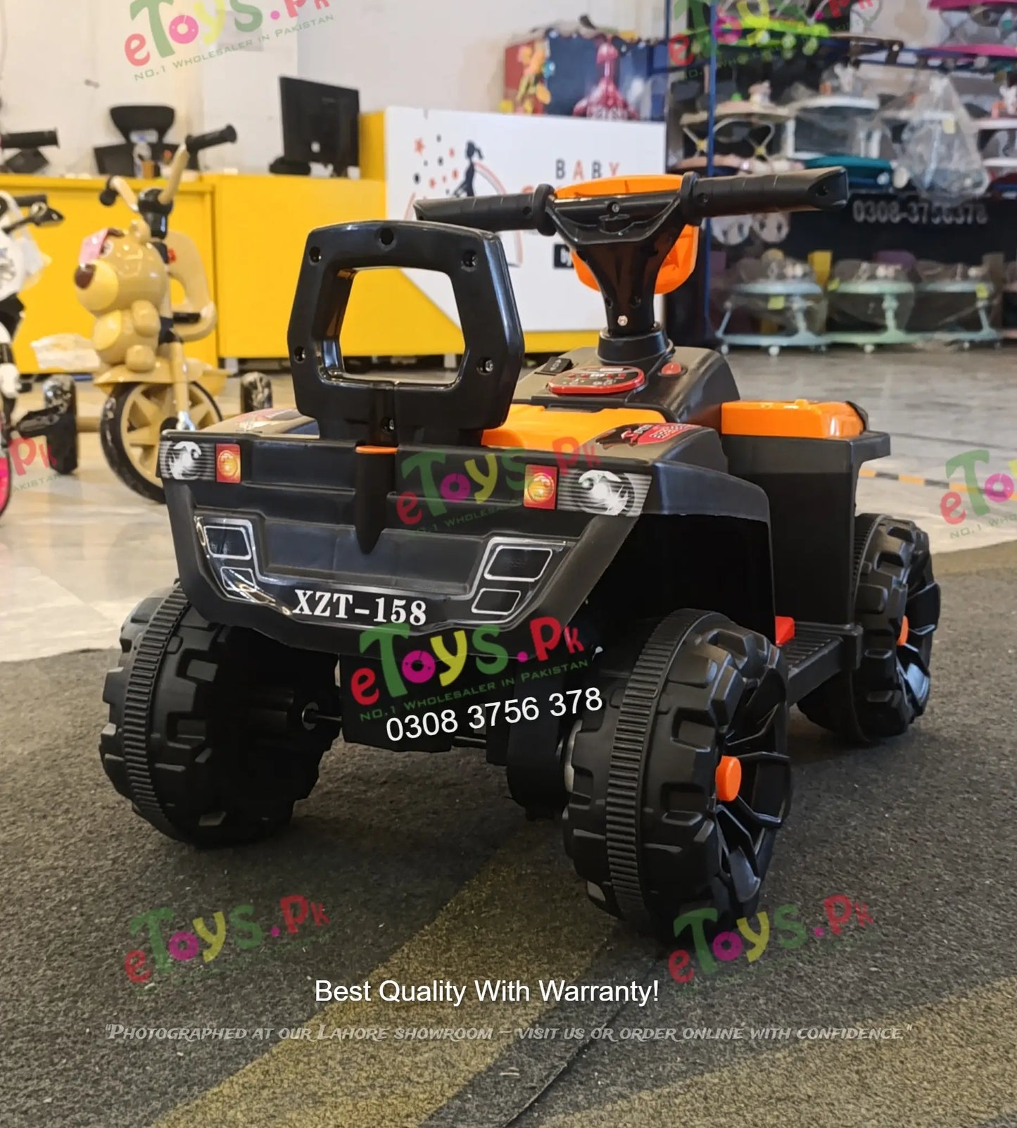 Kids Electric Quad Bike for Toddlers | 6V Battery Ride On ATV