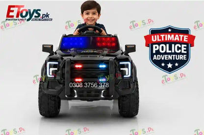 Kids Electric Police Car Pickup Dala