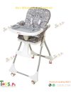 Baby High Chair with Wheels - Image 2