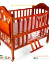 Wooden Cot For Baby Boy - Image 4